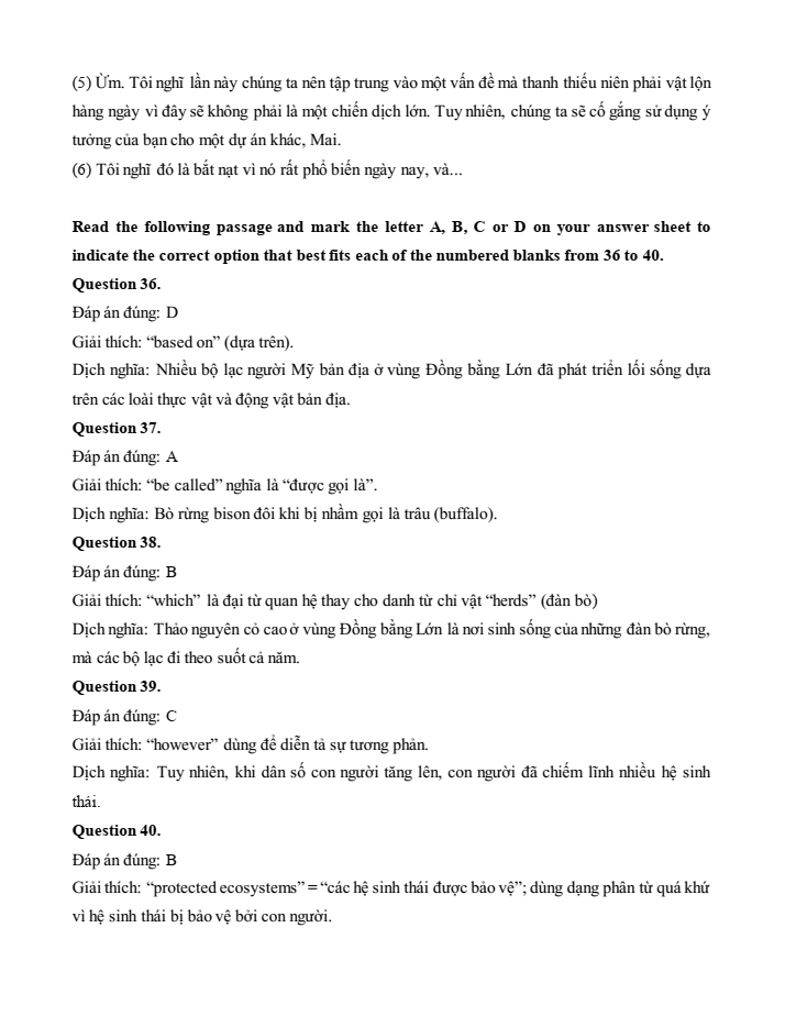 Đề kiểm tra Tiếng Anh 12 Smart World Unit 1 (có lời giải)