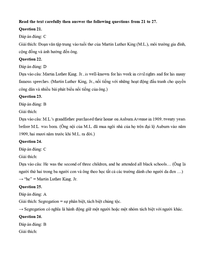 Đề kiểm tra Tiếng Anh 12 Smart World Unit 1 (có lời giải)