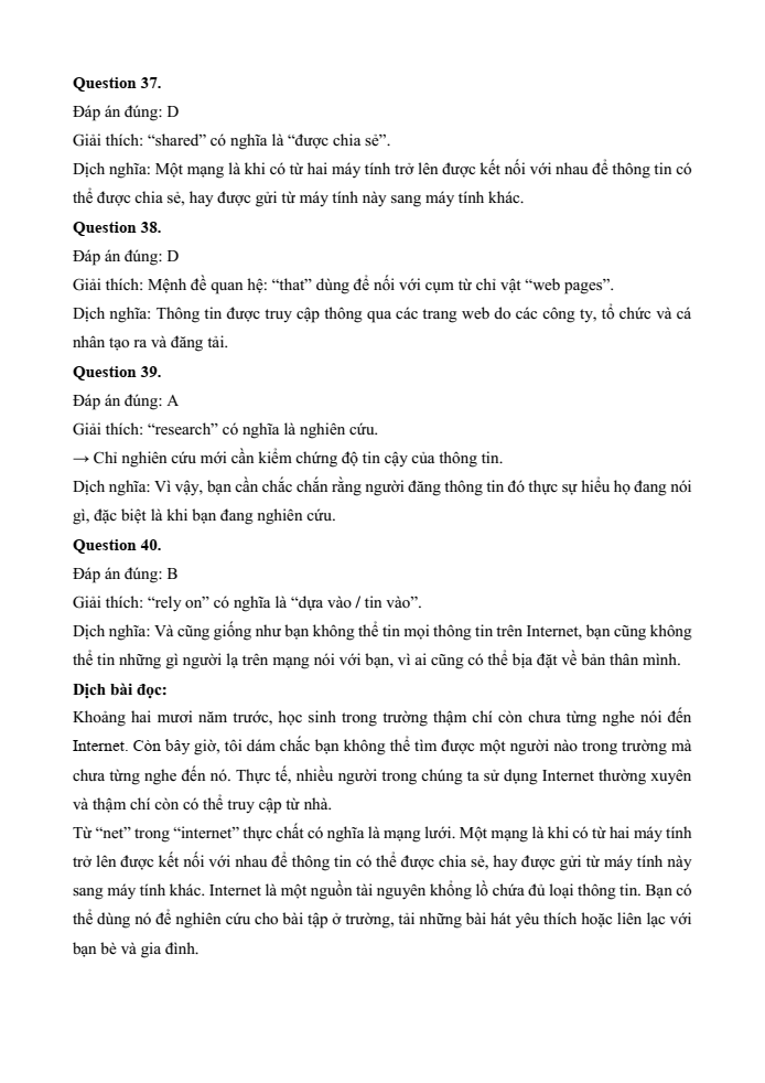 Đề kiểm tra Tiếng Anh 12 Smart World Unit 2 (có lời giải)