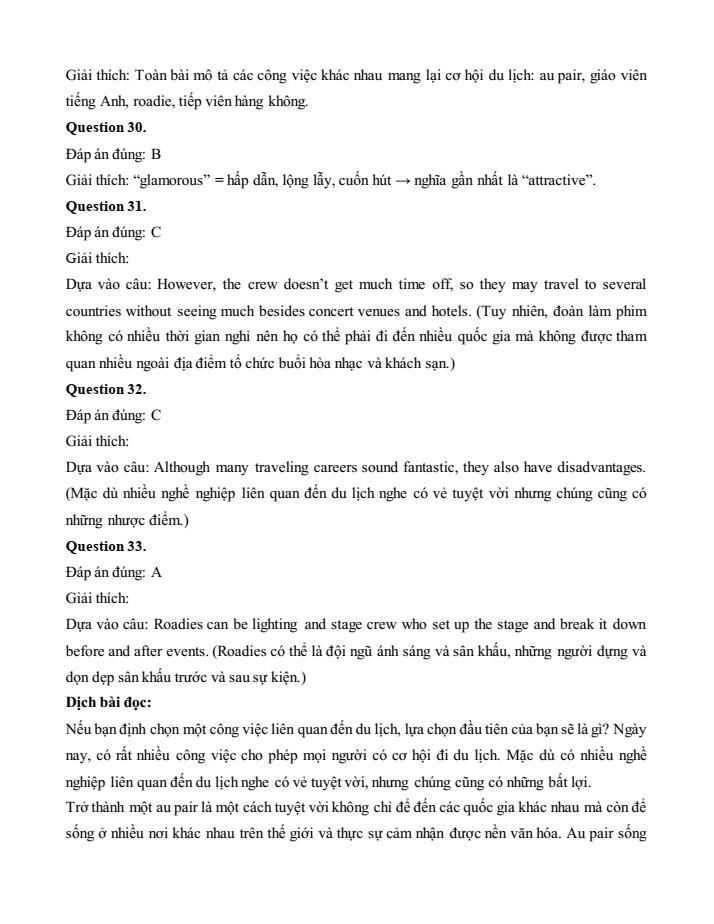 Đề kiểm tra Tiếng Anh 12 Smart World Unit 3 (có lời giải)