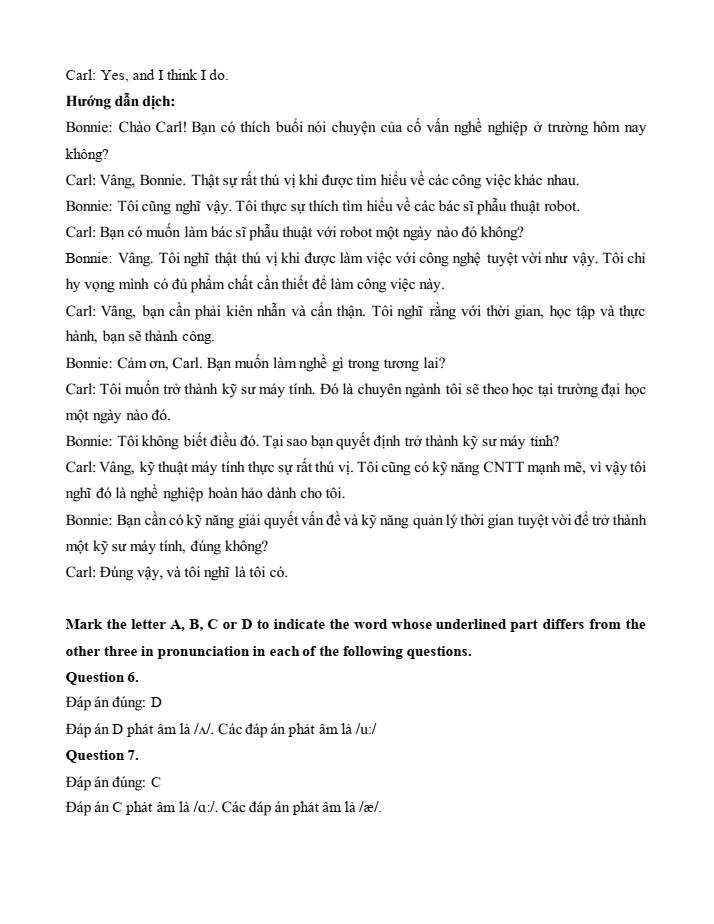 Đề kiểm tra Tiếng Anh 12 Smart World Unit 4 (có lời giải)