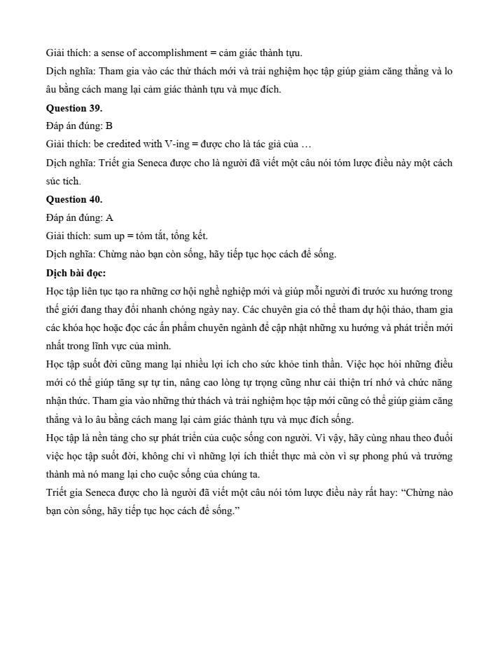 Đề kiểm tra Tiếng Anh 12 Smart World Unit 5 (có lời giải)