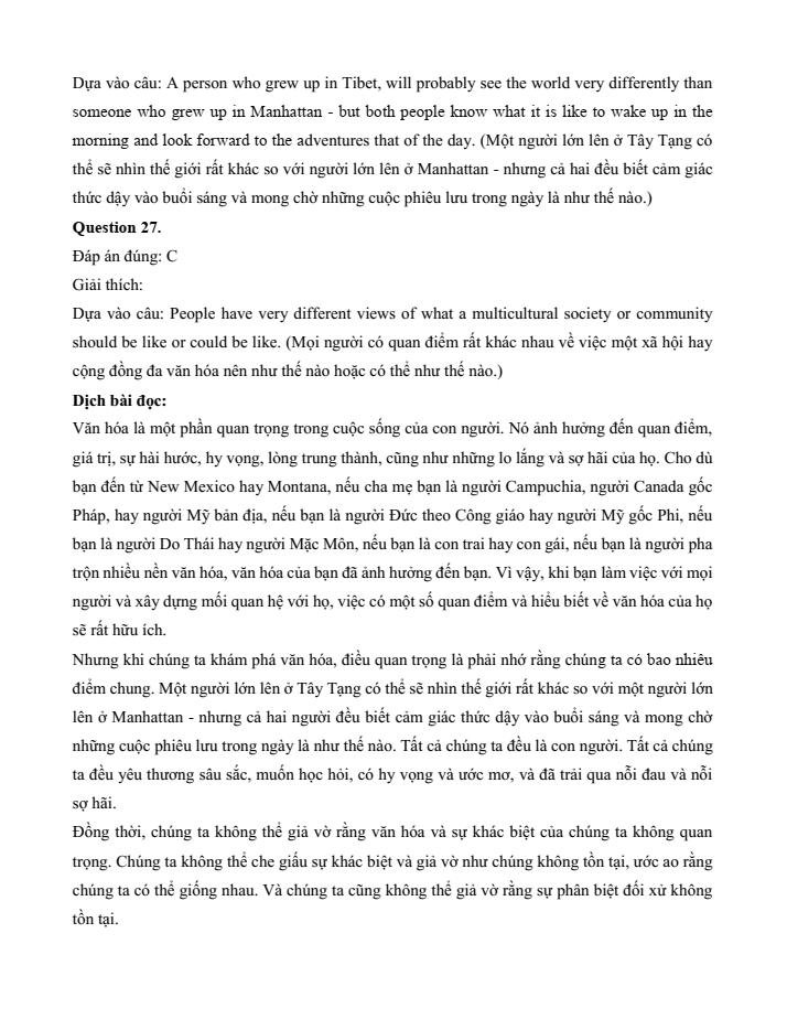 Đề kiểm tra Tiếng Anh 12 Smart World Unit 6 (có lời giải)