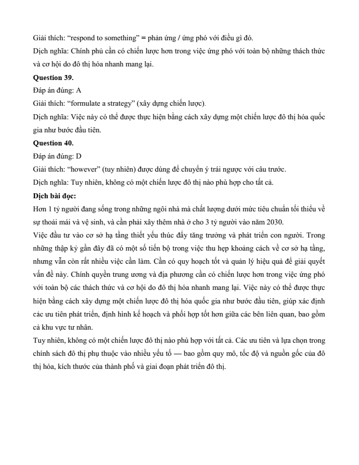 Đề kiểm tra Tiếng Anh 12 Smart World Unit 7 (có lời giải)