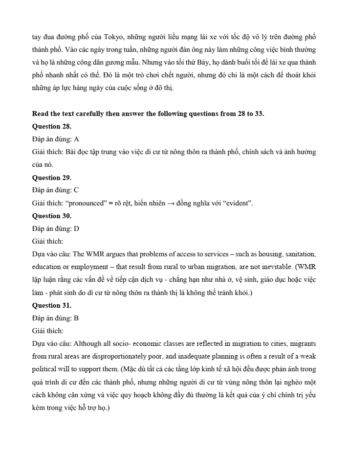 Đề kiểm tra Tiếng Anh 12 Smart World Unit 7 (có lời giải)