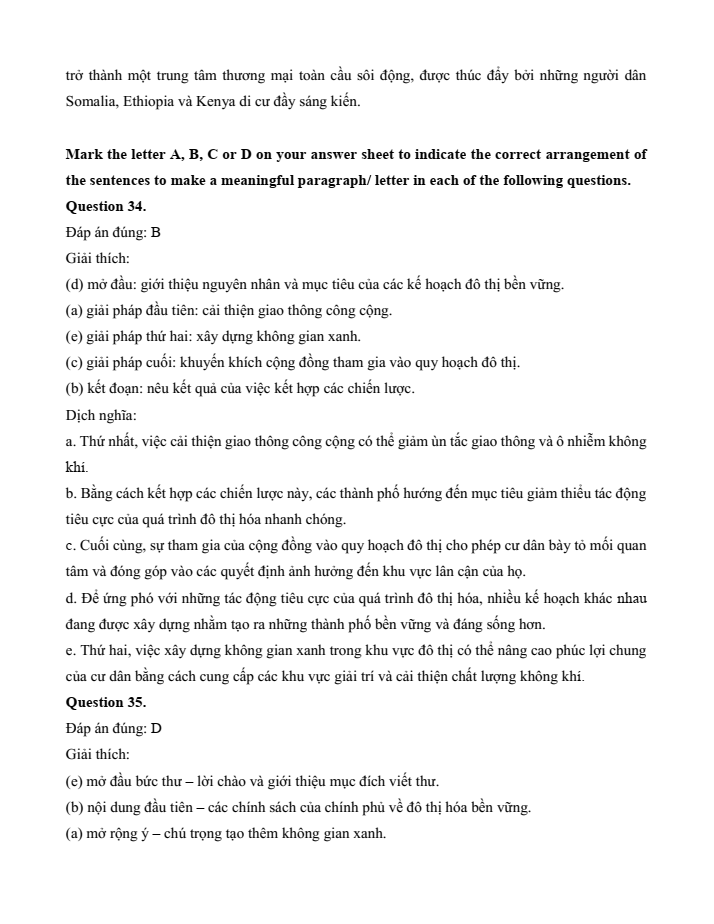 Đề kiểm tra Tiếng Anh 12 Smart World Unit 7 (có lời giải)