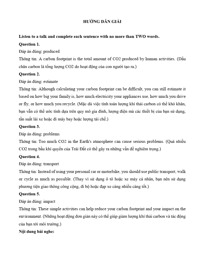 Đề kiểm tra Tiếng Anh 12 Smart World Unit 9 (có lời giải)