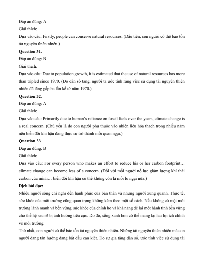 Đề kiểm tra Tiếng Anh 12 Smart World Unit 9 (có lời giải)