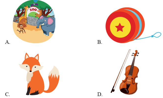 Trắc nghiệm Tiếng Anh lớp 2 Smart Start Unit 9 Phonetics and Vocabulary (có đáp án)