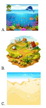 Trắc nghiệm Tiếng Anh lớp 2 Global Success Unit 8 (có đáp án): In the village