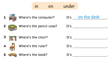 Tiếng Anh lớp 3 English Discovery Revision 2 (Unit 2 and Unit 3)