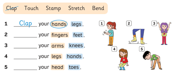 Tiếng Anh lớp 3 English Discovery Revision 3 (Unit 4 and Unit 5)