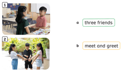 Tiếng Anh lớp 3 English Discovery Unit 1 Lesson 8 (trang 16)