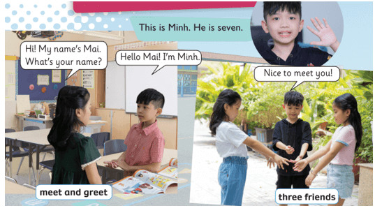 Tiếng Anh lớp 3 English Discovery Unit 1 Lesson 8 (trang 16)