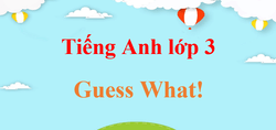 Tiếng Anh lớp 3 Guess What! | Giải Tiếng Anh lớp 3 (hay, chi tiết)