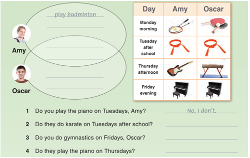 Tiếng Anh lớp 3 Guess What! Unit 6 Lesson 10: Evaluation (trang 95)