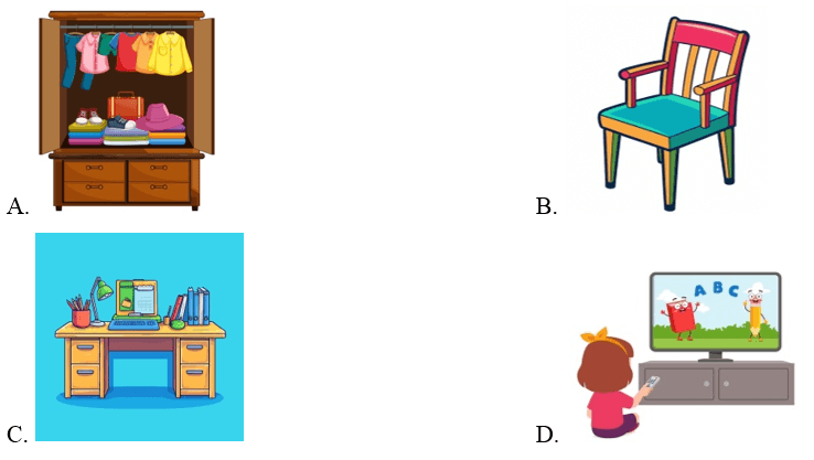  Trắc nghiệm Tiếng Anh lớp 3 Smart Start Unit 4 Phonetics & Vocabulary (có đáp án)