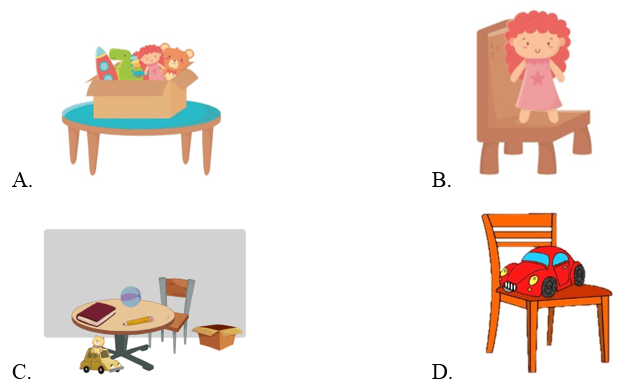  Trắc nghiệm Tiếng Anh lớp 3 Smart Start Unit 7 (có đáp án): Toys