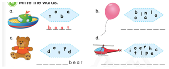 Tiếng Anh lớp 3 Phonics Smart Unit 2 Lesson 2 (trang 26, 27)