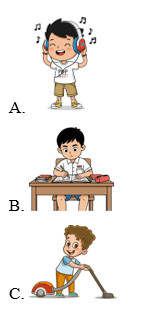 Trắc nghiệm Tiếng Anh lớp 4 Global Success Unit 3 Listening (có đáp án)