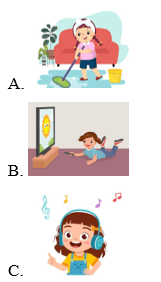 Trắc nghiệm Tiếng Anh lớp 4 Global Success Unit 3 Listening (có đáp án)