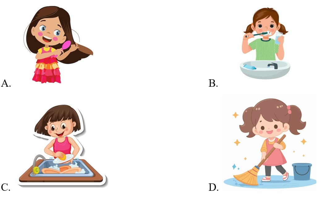 Trắc nghiệm Tiếng Anh lớp 5 Family and Friends Unit 1 Phonetics and Vocabulary