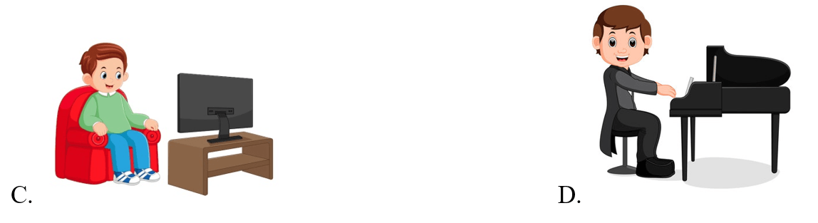 Trắc nghiệm Tiếng Anh lớp 5 Family and Friends Unit 12 Phonetics and Vocabulary