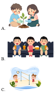 Trắc nghiệm Tiếng Anh lớp 5 Global Success Unit 10 Listening (có đáp án)