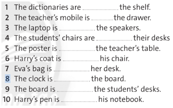 Tiếng Anh lớp 6 Starter unit: Vocabulary trang 8 | Friends plus (Chân trời sáng tạo)