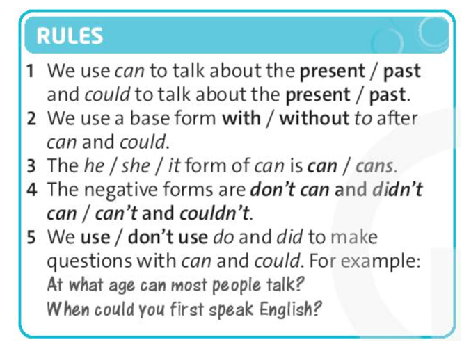 Tiếng Anh lớp 7 Unit 5 Language Focus trang 63 | Friends plus (Chân trời sáng tạo)