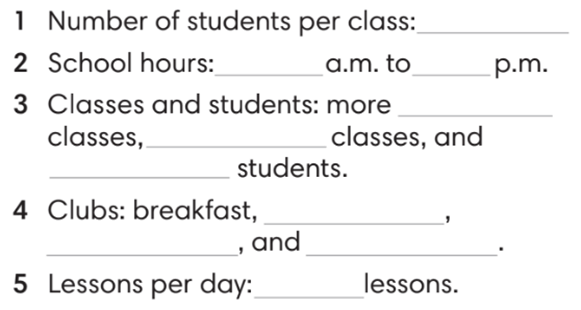 Tiếng Anh 7 English Discovery Unit 6.5 Listening and Vocabulary trang 65