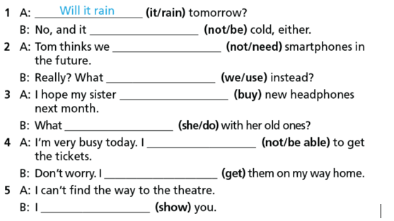 Tiếng Anh 7 Right on Unit 3b Grammar (trang 48, 49)