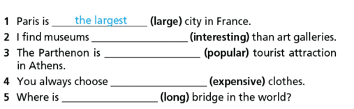 Tiếng Anh 7 Right on Unit 5b Grammar (trang 82, 83)