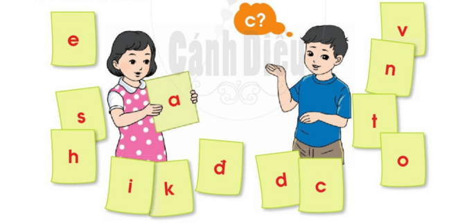 a, c – Bài 1 – Tiếng Việt lớp 1 (trang 6 → 7) - Cánh diều