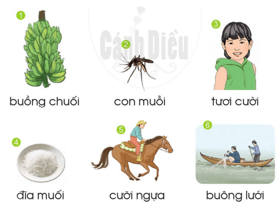 uôi, ươi – Bài 103 – Tiếng Việt lớp 1 (trang 20 → 21) - Cánh diều