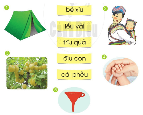êu, iu – Bài 108 – Tiếng Việt lớp 1 (trang 28 → 29) - Cánh diều