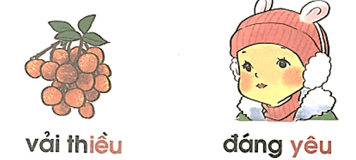 iêu, yêu – Bài 109 – Tiếng Việt lớp 1 (trang 30 → 31) - Cánh diều