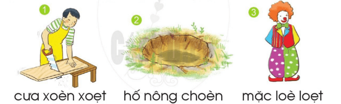 oen, oet – Bài 124 – Tiếng Việt lớp 1 (trang 54 → 55) - Cánh diều