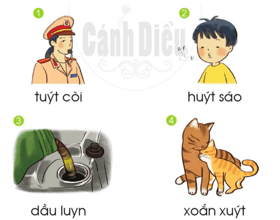 uyn, uyt – Bài 126 – Tiếng Việt lớp 1 (trang 58→ 59) - Cánh diều