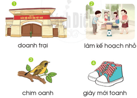 oanh, oach – Bài 131 – Tiếng Việt lớp 1 (trang 66 → 67) - Cánh diều