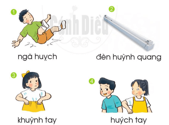 uynh, uych – Bài 133 – Tiếng Việt lớp 1 (trang 70 → 71) - Cánh diều