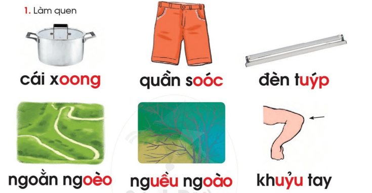 Vần ít gặp – Bài 136 – Tiếng Việt lớp 1 (trang 76 → 77) - Cánh diều