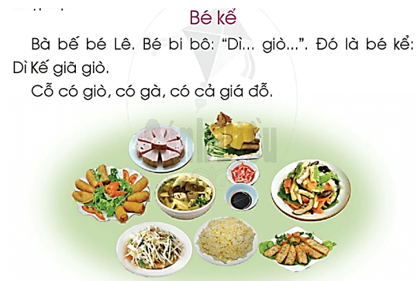 gi, k – Bài 17 – Tiếng Việt lớp 1 (trang 34 → 35) - Cánh diều