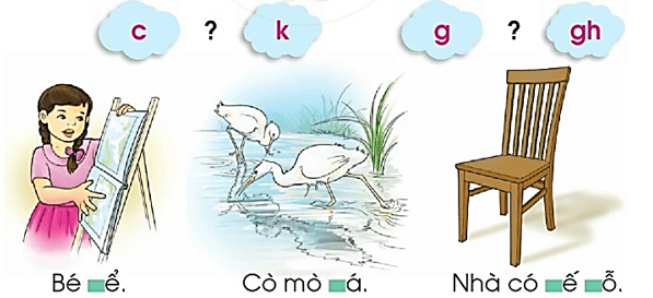 Ôn tập – Bài 21 – Tiếng Việt lớp 1 (trang 41) - Cánh diều