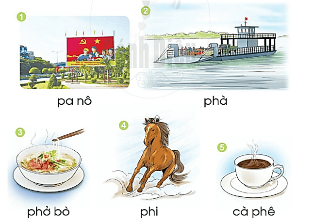 p, ph – Bài 23 – Tiếng Việt lớp 1 (trang 44 → 45) - Cánh diều