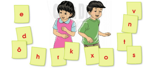 o, ô – Bài 4 – Tiếng Việt lớp 1 (trang 12 → 13) - Cánh diều