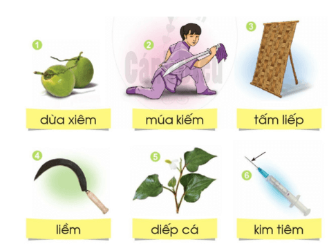 iêm, yêm, iếp – Bài 46 – Tiếng Việt lớp 1 (trang 82 → 83) - Cánh diều
