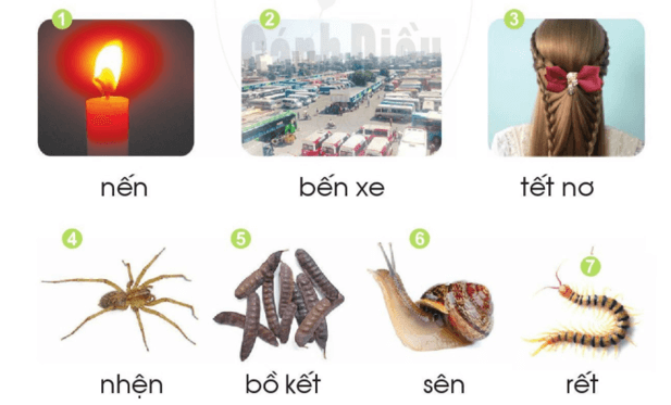 ên, êt – Bài 61 – Tiếng Việt lớp 1 (trang 112 → 113) - Cánh diều