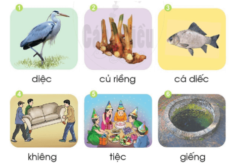 iêng, yêng, iêc – Bài 83 – Tiếng Việt lớp 1 (trang 148 → 149) - Cánh diều