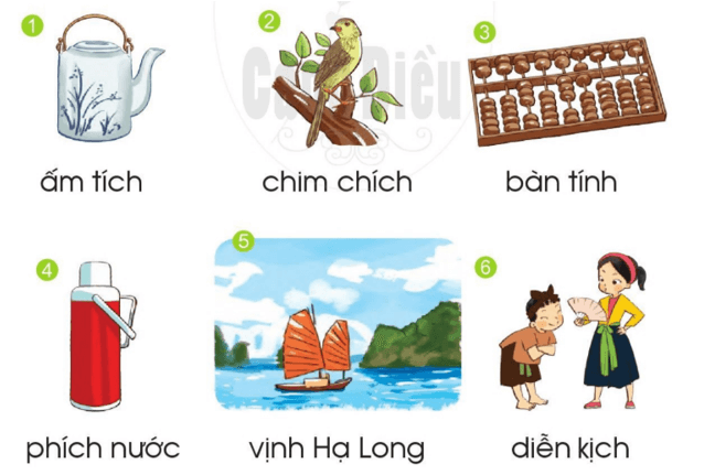 inh, ich – Bài 96 – Tiếng Việt lớp 1 (trang 8 → 9) - Cánh diều